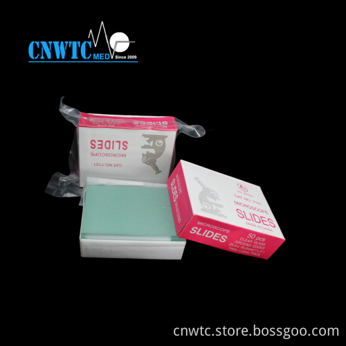 7102 Laboratory Glass Microscope Slides - Plain